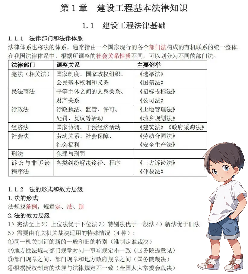 
一级建造师《复习资料》